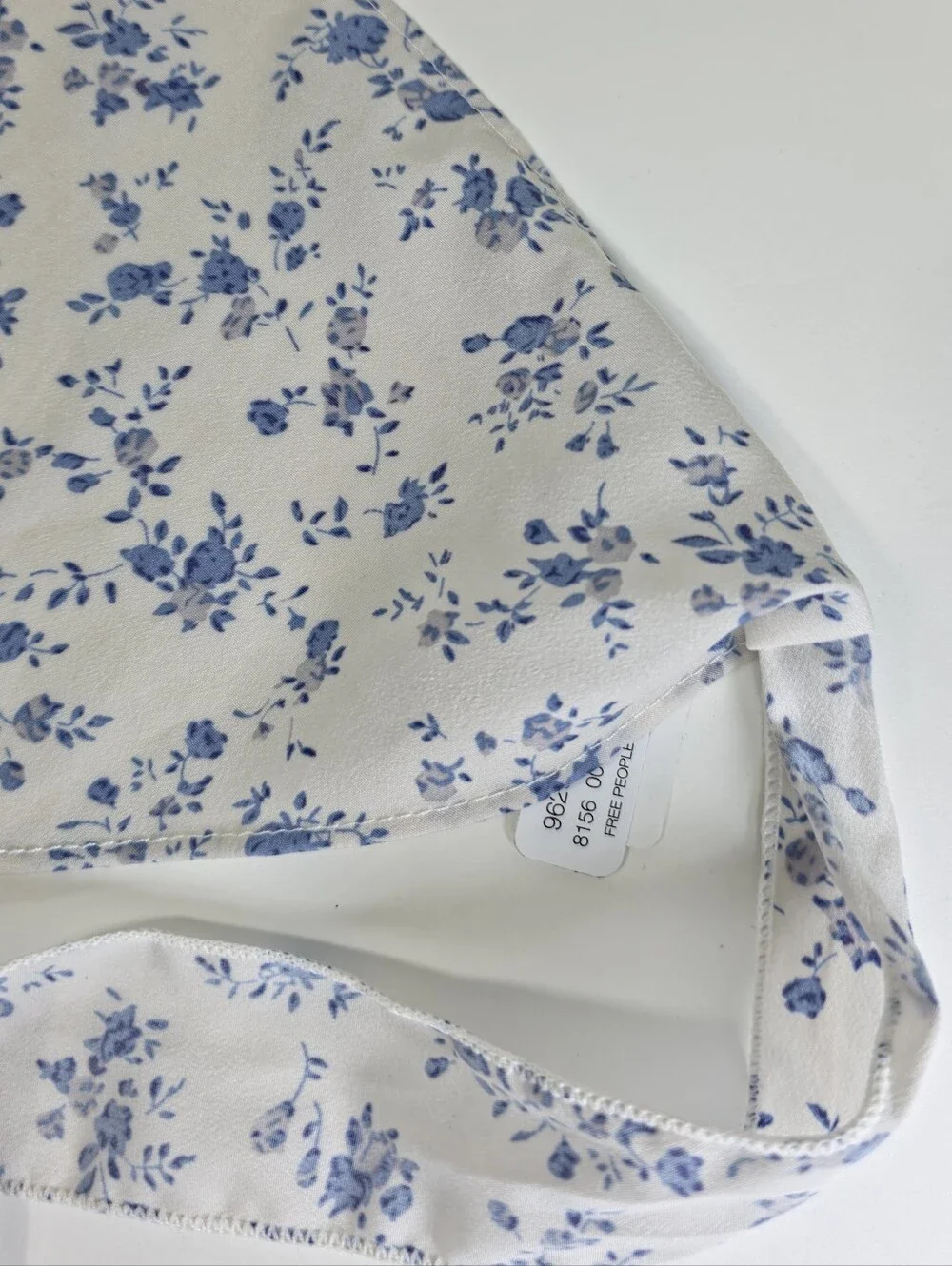 Free People Hair Scarf Lot 3 Claro Eyelet Miss Sunshine Blue White Floral NWT